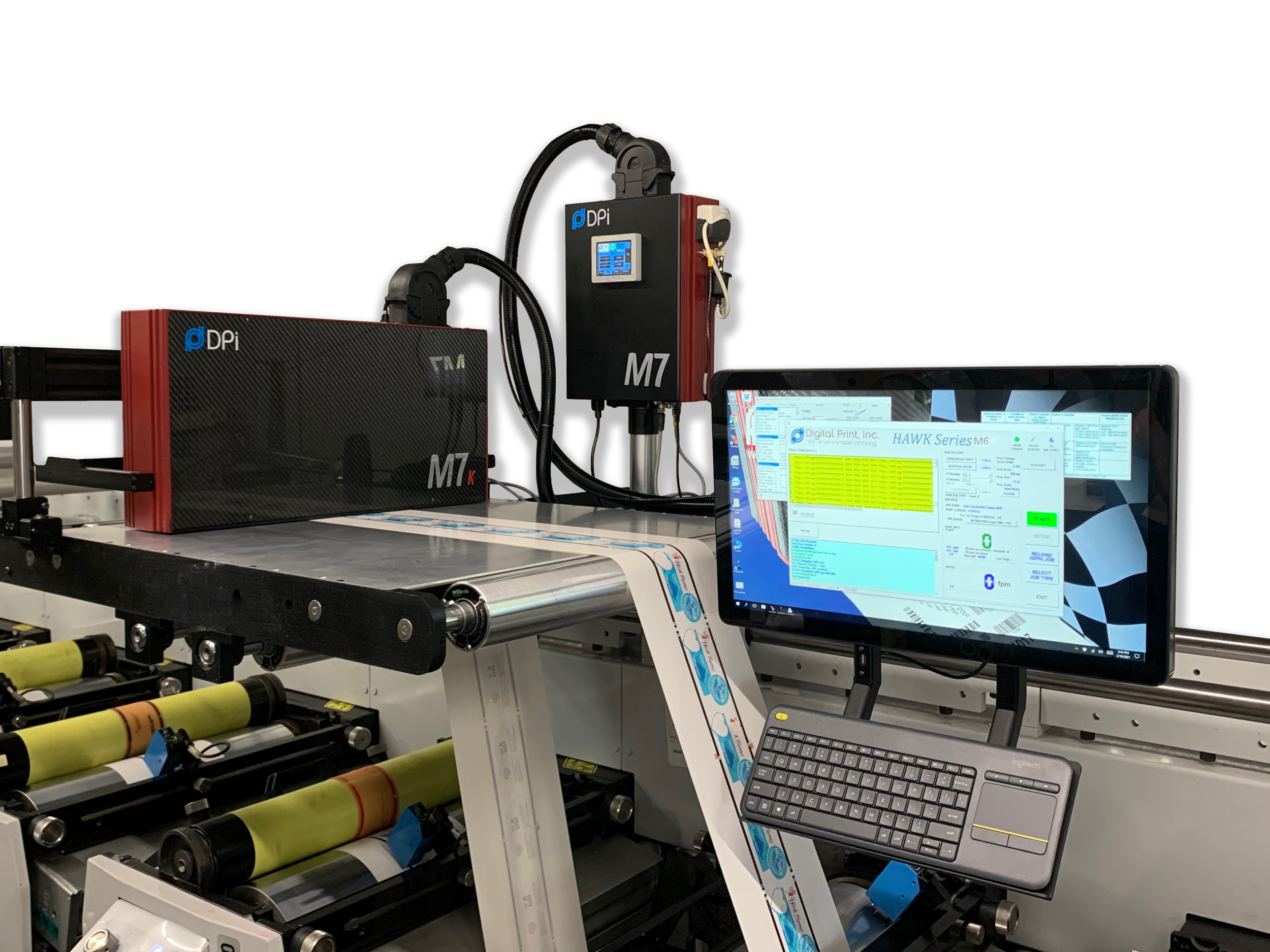 Variable Flexo Web Inkjet Printing — Digital Print, Inc